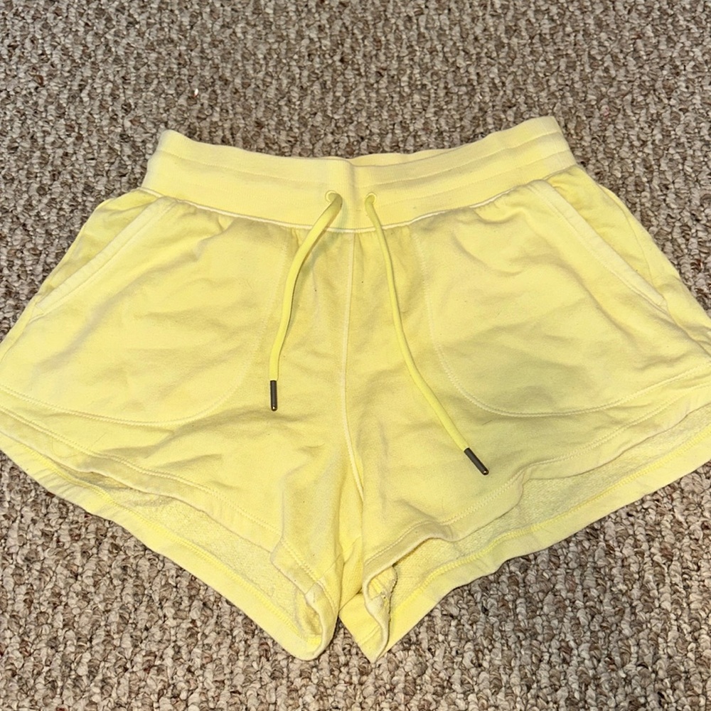 Yellow shorts